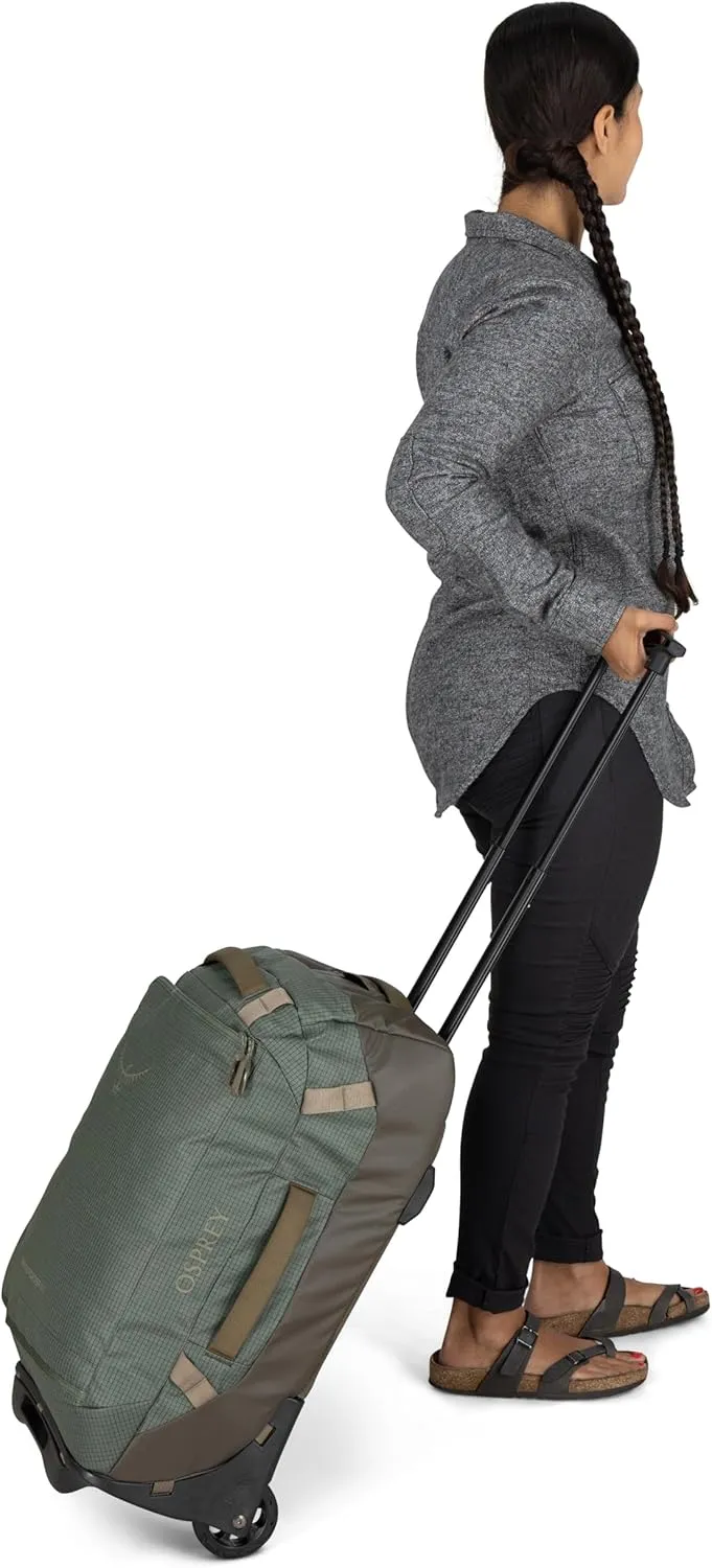 Osprey Transporter 40L Wheeled Travel Duffel Bag, Raven Black