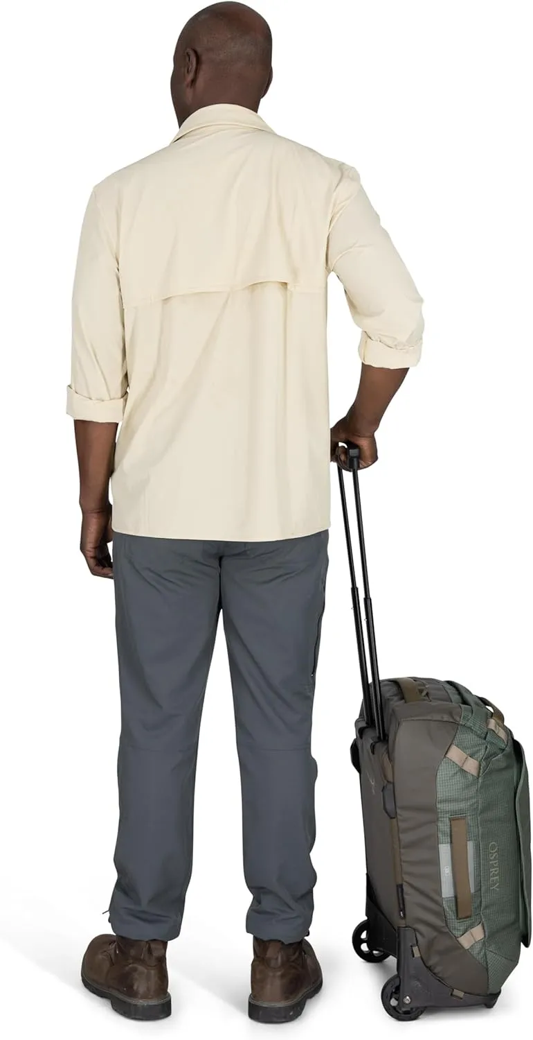 Osprey Transporter 40L Wheeled Travel Duffel Bag, Raven Black
