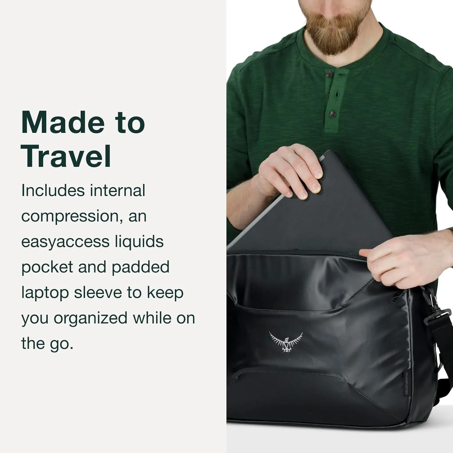 Osprey Transporter Boarding Bag, Venturi Blue