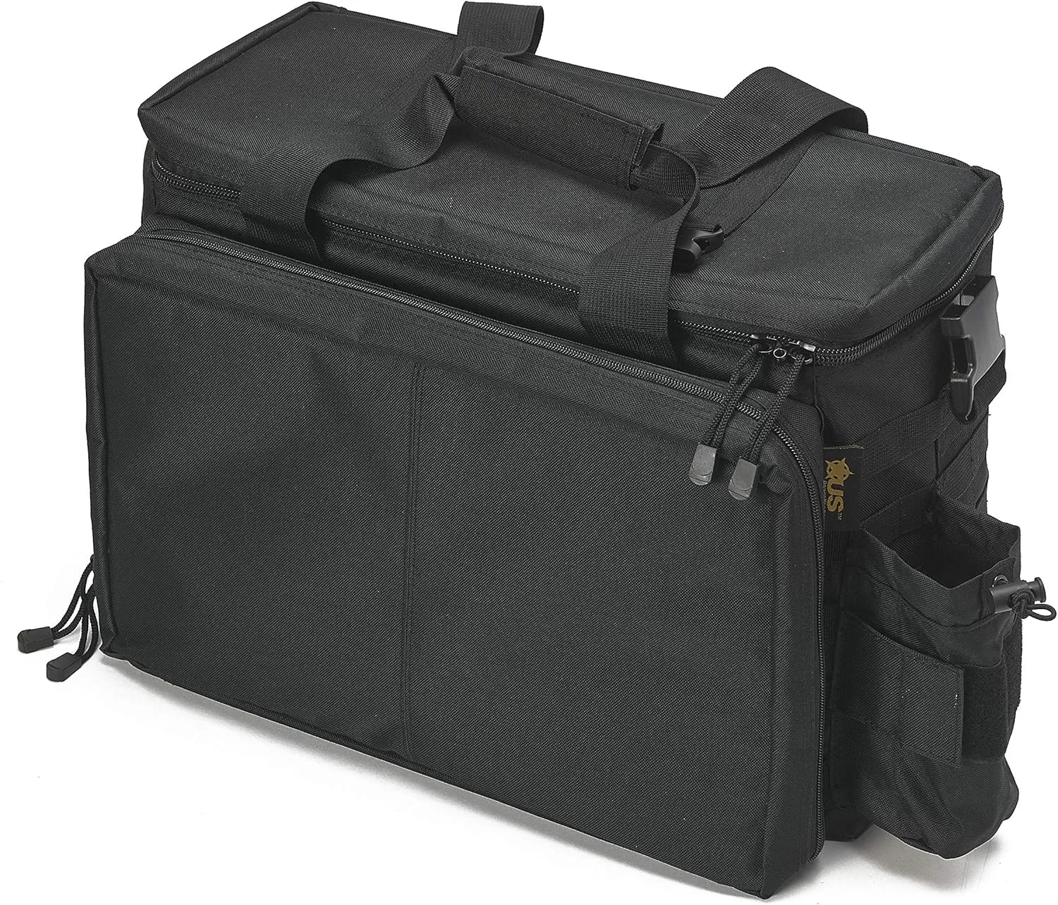 P21235 - Patrol Bag - Heavy Duty Water Resistant Fabric - Multiple Pockets - Lockable Zippers - Black