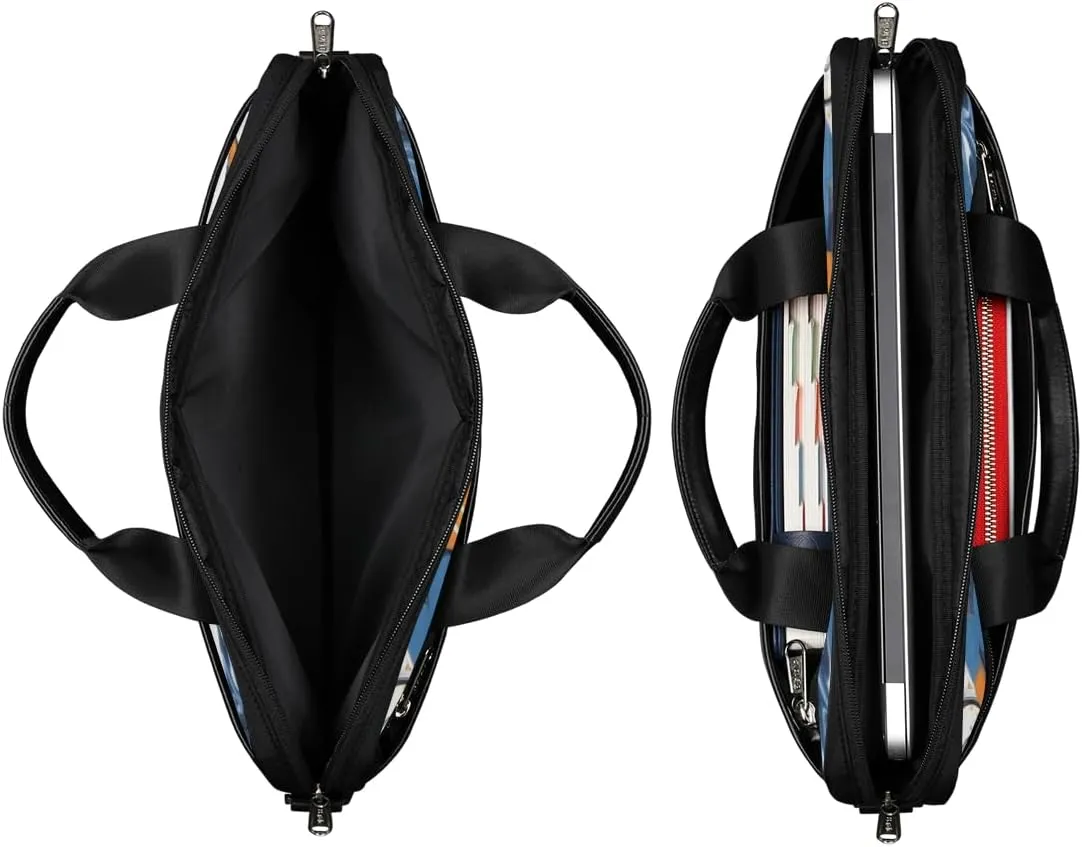 Paris Butterflys Laptop Bag for Men Women 13-15 Inch Case Bags Sleeve Shoulder with Anti Slip Removable The Pad Straps