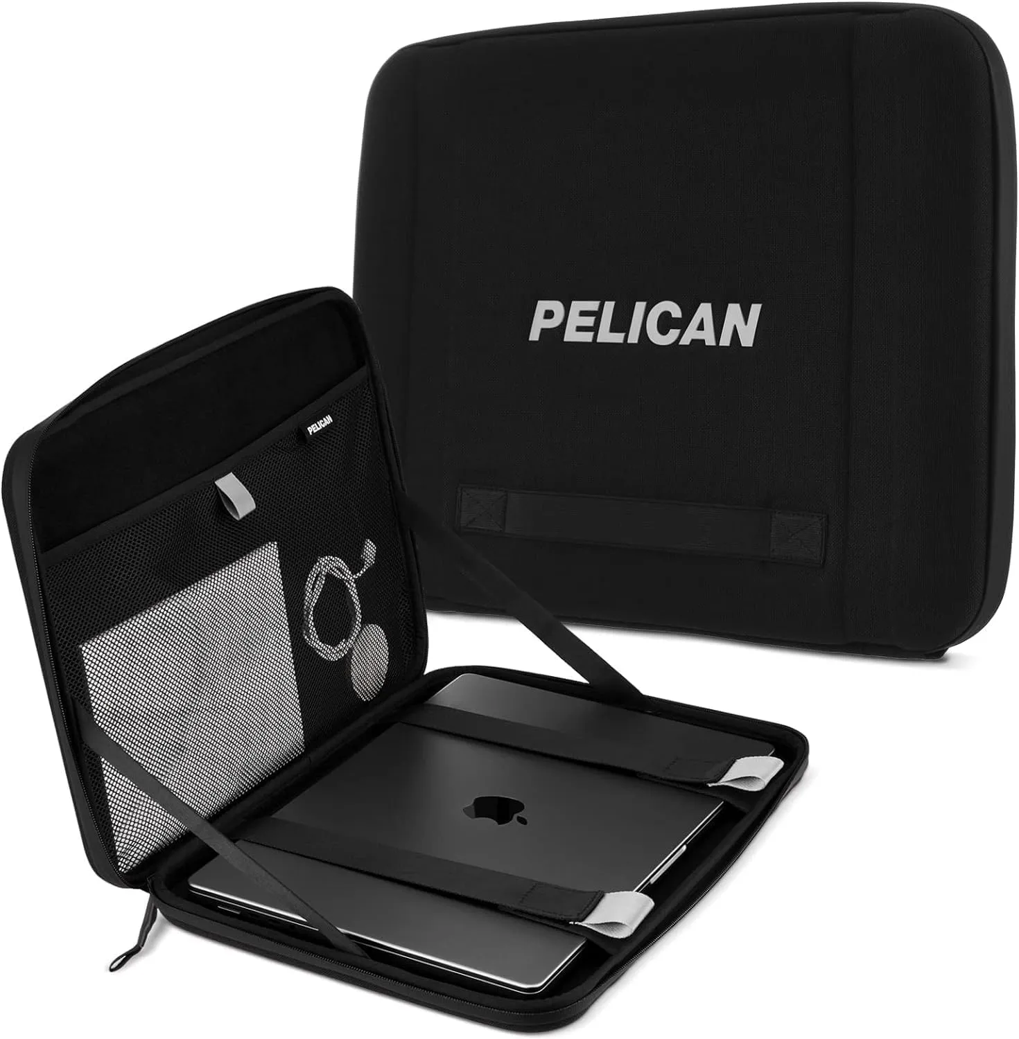 Pelican Adventurer - Laptop Bag/Case 14 Inch - [Elastic Carrying Handle] [Secure Zip Lock] Waterproof, Scratchproof and Heavy Duty Laptop Sleeve for All Laptops from 12 inches up to 14 inches - Black