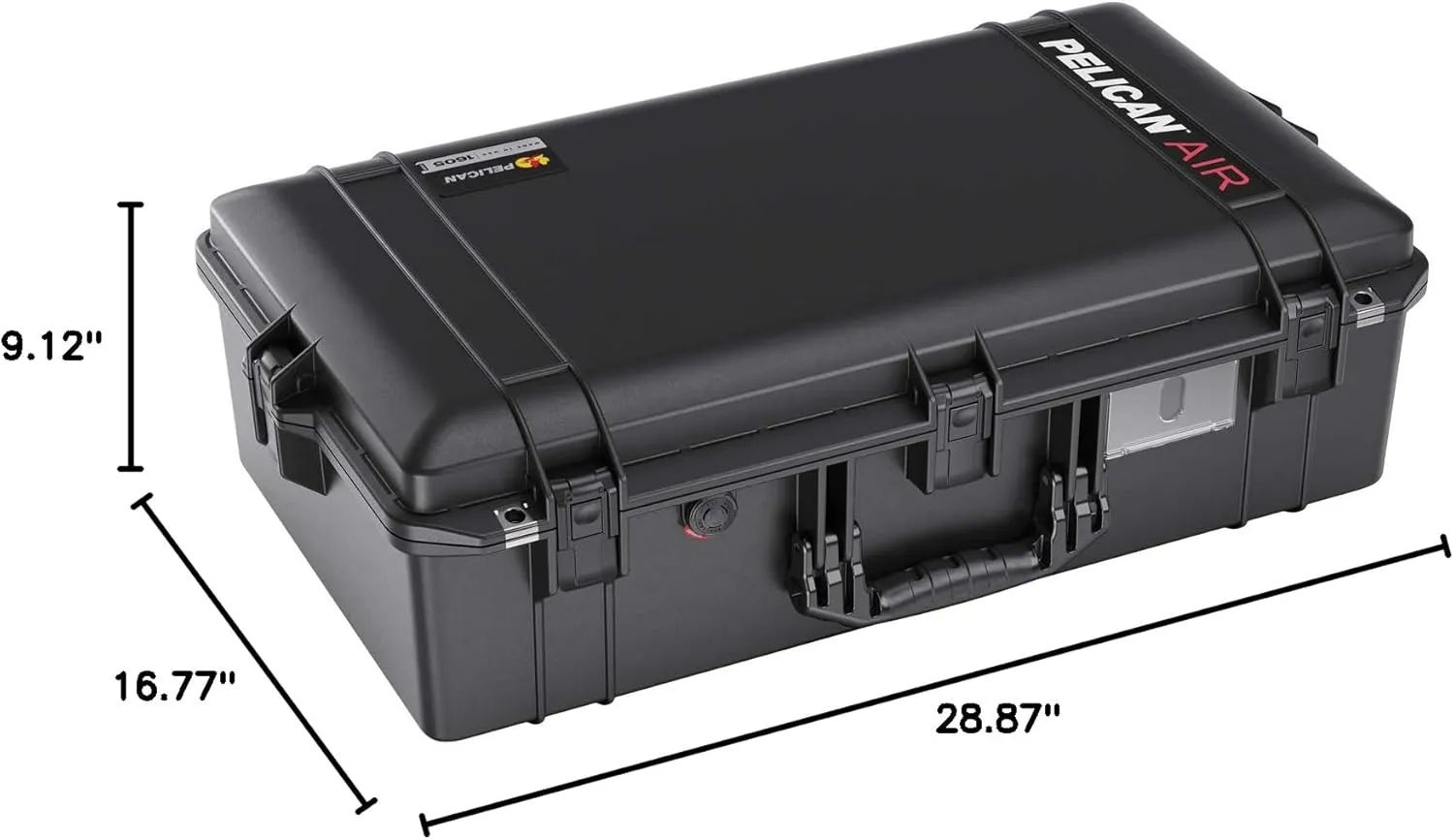 Pelican Air 1605 Case with Trekpack Dividers - Black