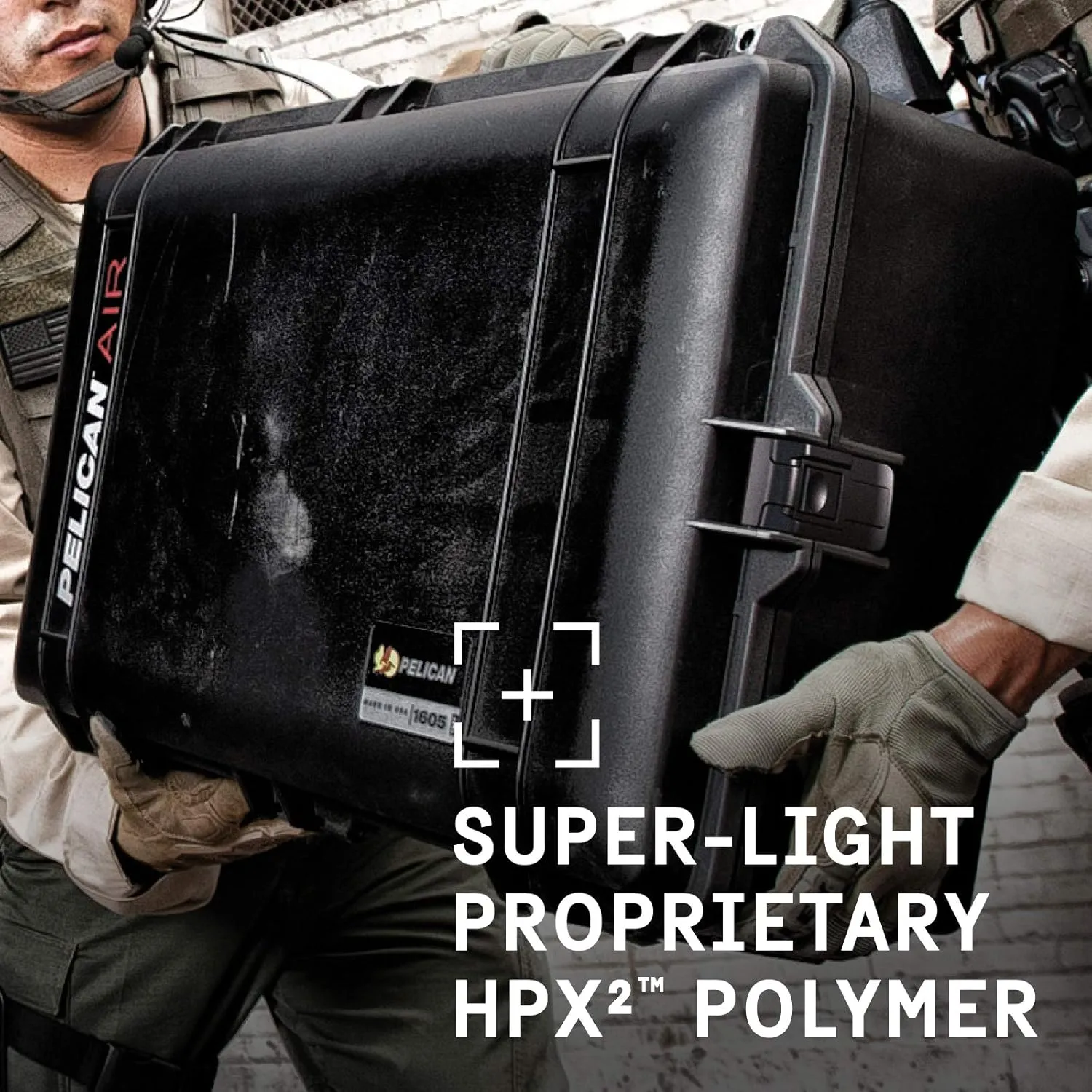 Pelican Air 1605 Case with Trekpack Dividers - Black