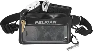 Pelican Marine Waterproof Sling Bag 2L - Crossbody Bag for Women/Men w/Detachable Adjustable Strap and Touchscreen Compatible Phone Compartment - Travel Essentials for Camping, Beach, Cruise, Hiking