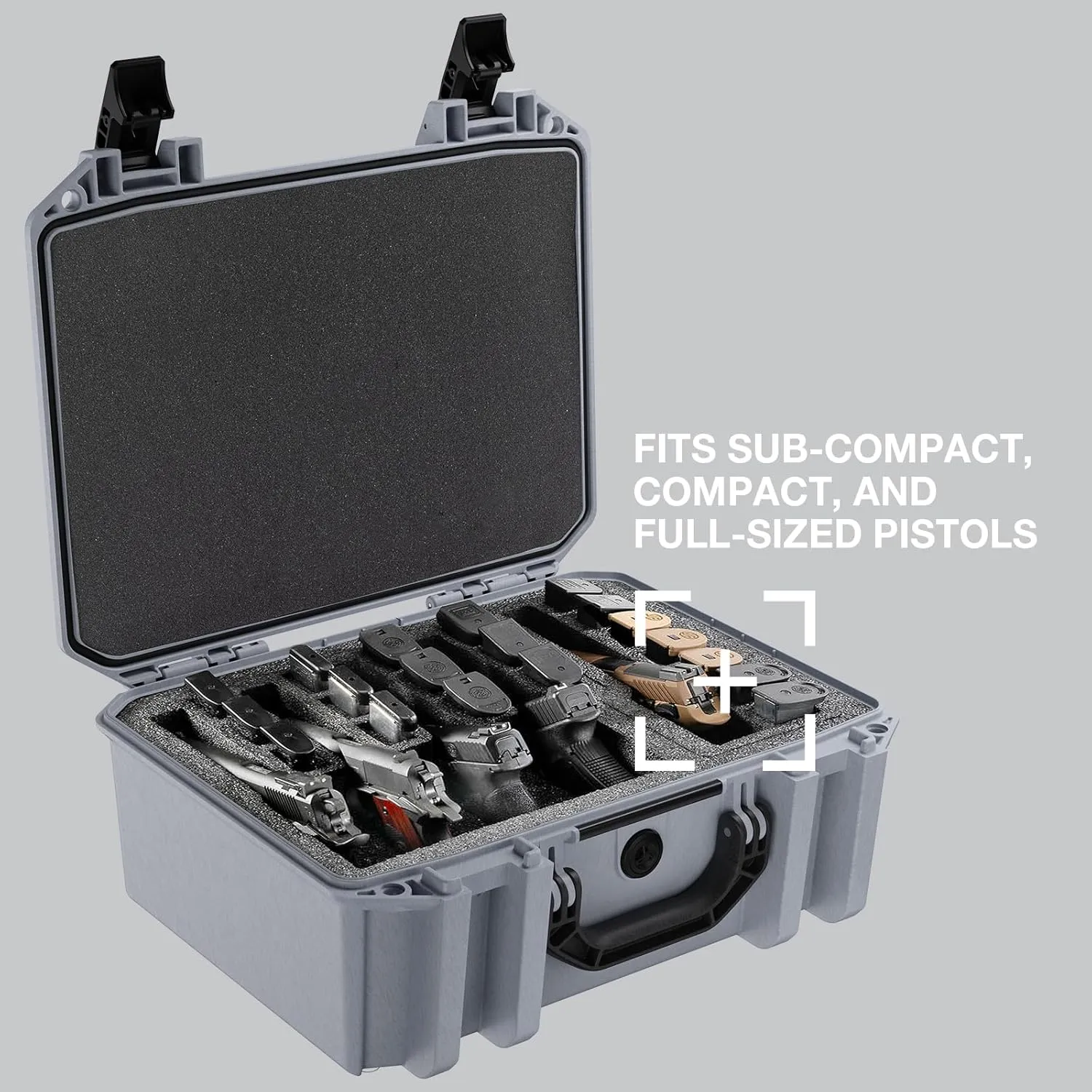 Pelican Vault Pistol Case (Custom Case Pre-Cut Foam)