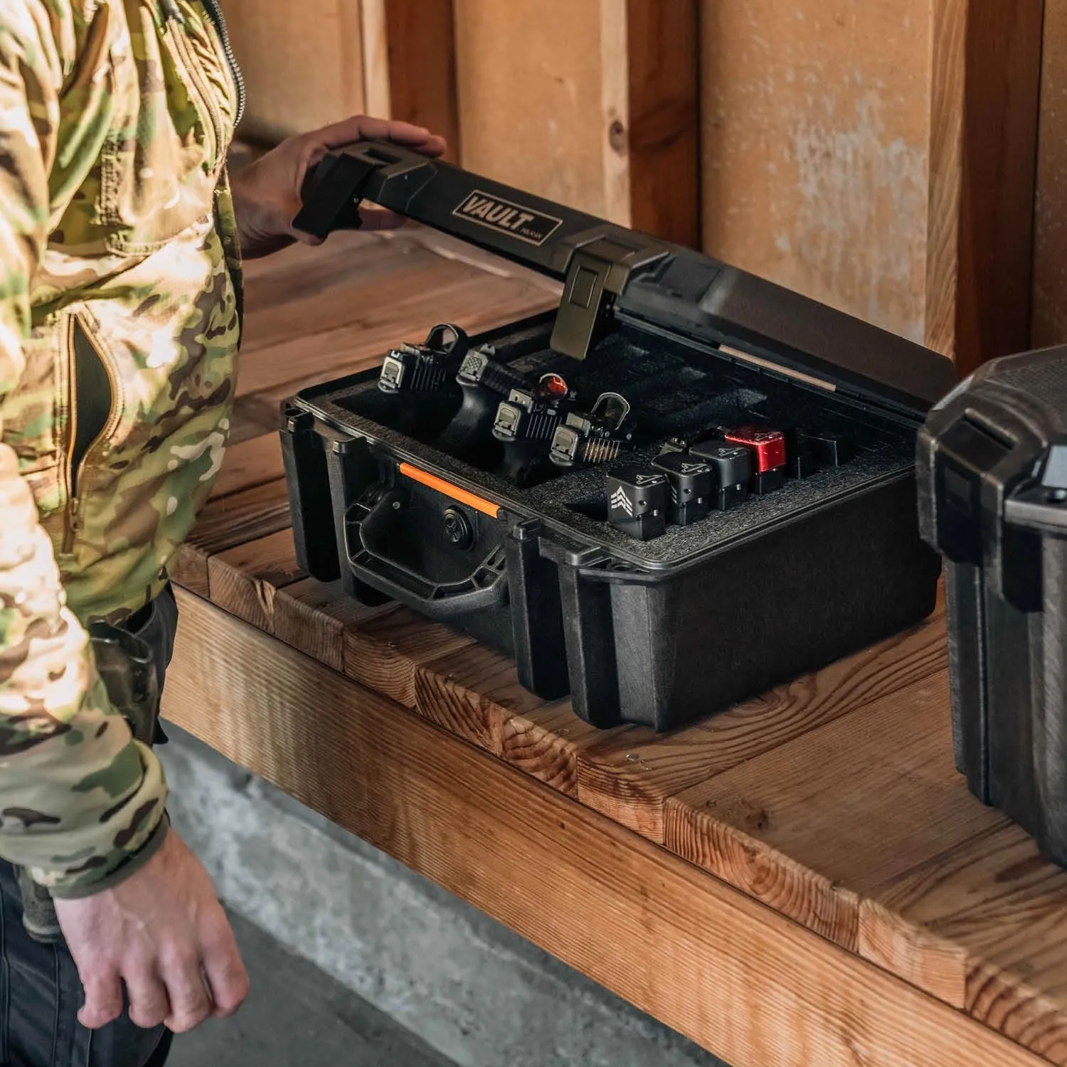 Pelican Vault Pistol Case (Custom Case Pre-Cut Foam)