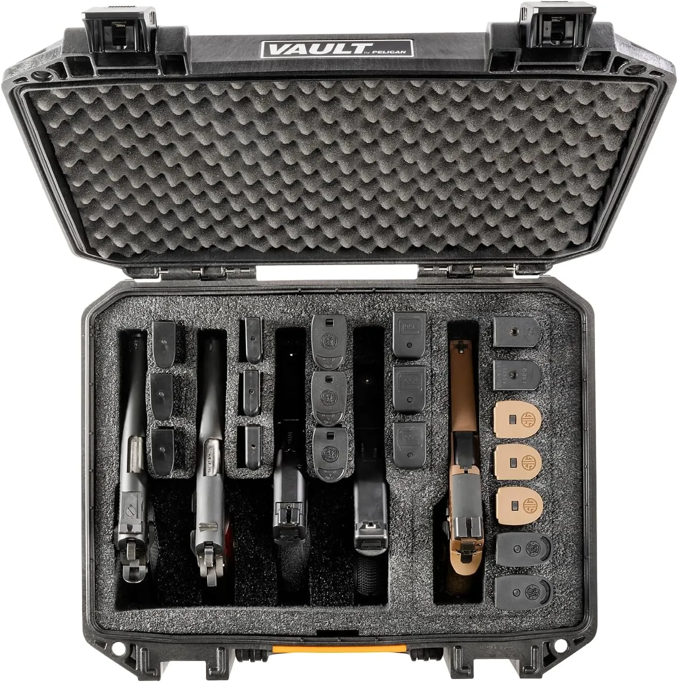 Pelican Vault Pistol Case (Custom Case Pre-Cut Foam)