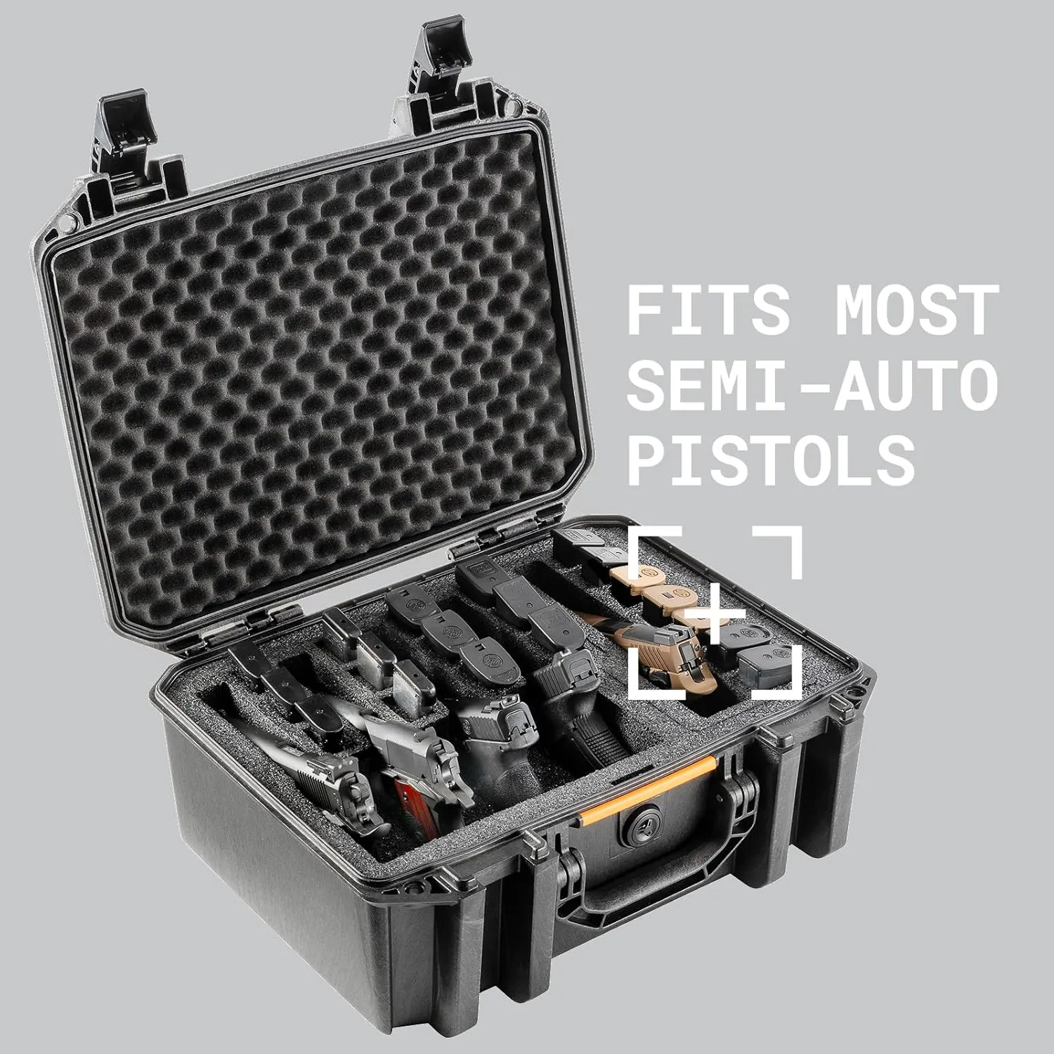 Pelican Vault Pistol Case (Custom Case Pre-Cut Foam)