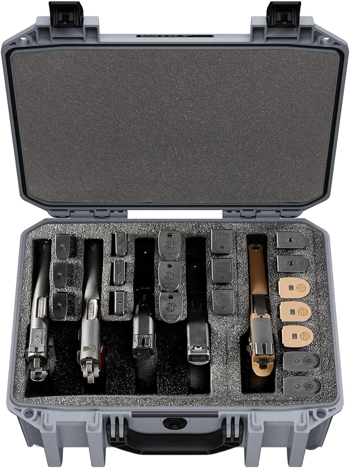 Pelican Vault Pistol Case (Custom Case Pre-Cut Foam)