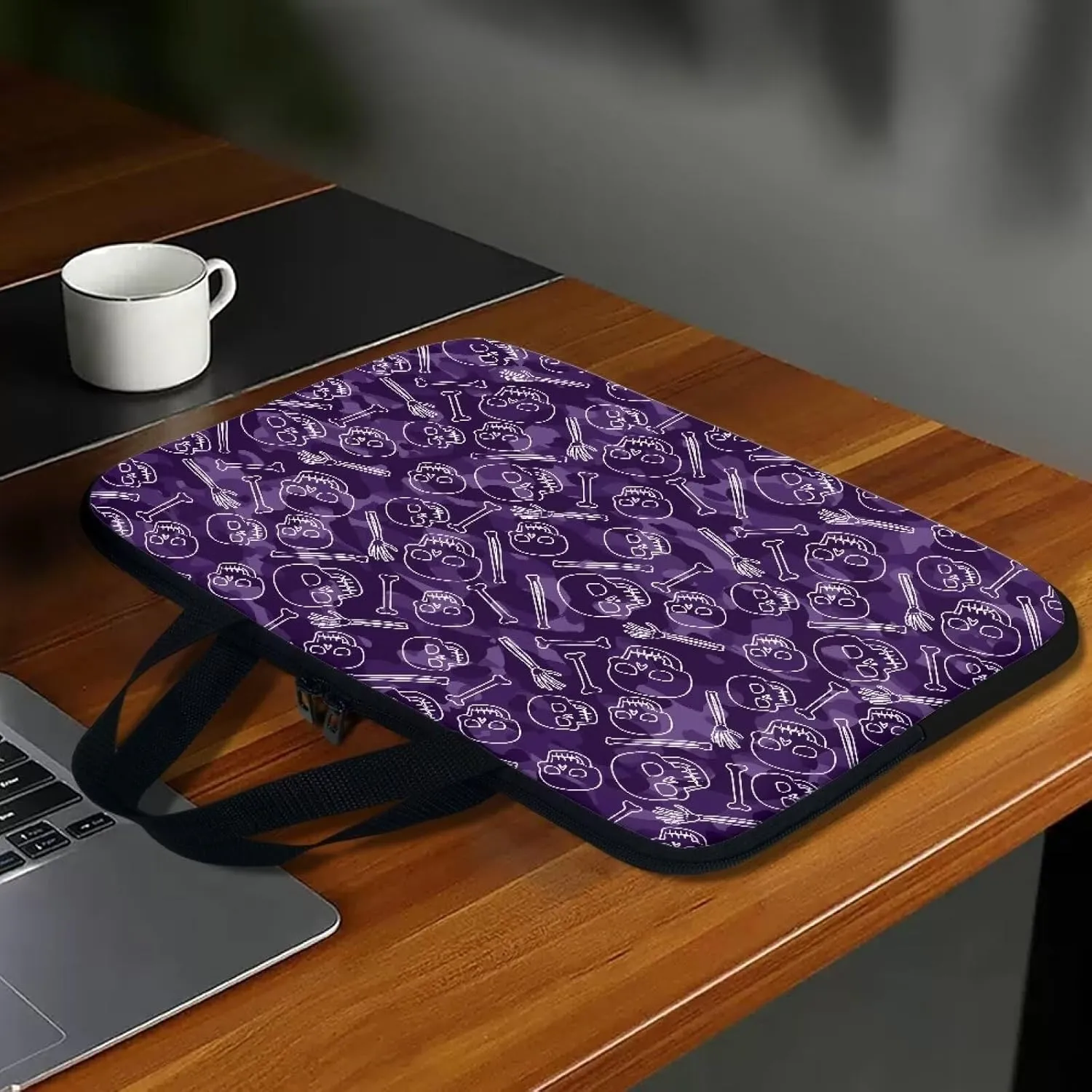 Personalized Laptop Case 15.6In Computer Bag,17inch Messenger Bag Briefcase Tote Bag with Laptop Compartment
