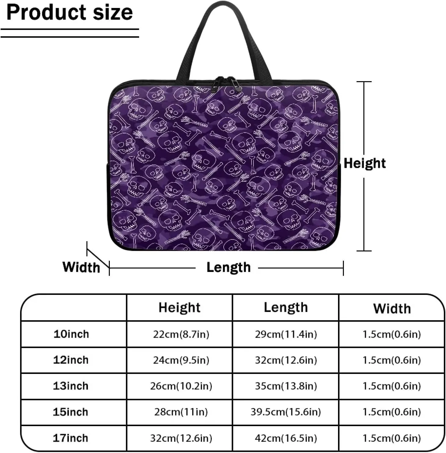 Personalized Laptop Case 15.6In Computer Bag,17inch Messenger Bag Briefcase Tote Bag with Laptop Compartment