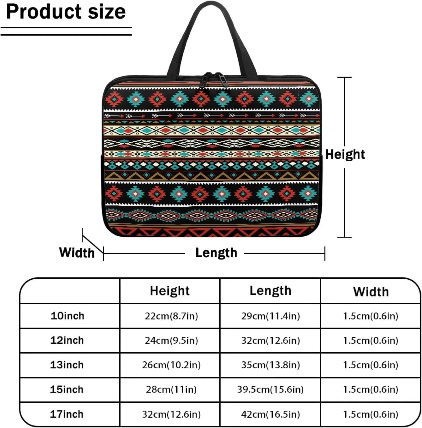 Personalized Laptop Case 15.6In Computer Bag,17inch Messenger Bag Briefcase Tote Bag with Laptop Compartment
