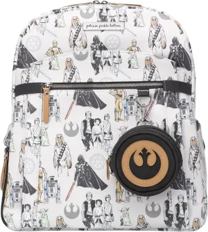 Petunia Pickle Bottom 2-in-1 Provisions Breast Pump & Diaper Bag, Designed for Busy Parents, Spacious Main Compartment, Disney The Star Wars Collection