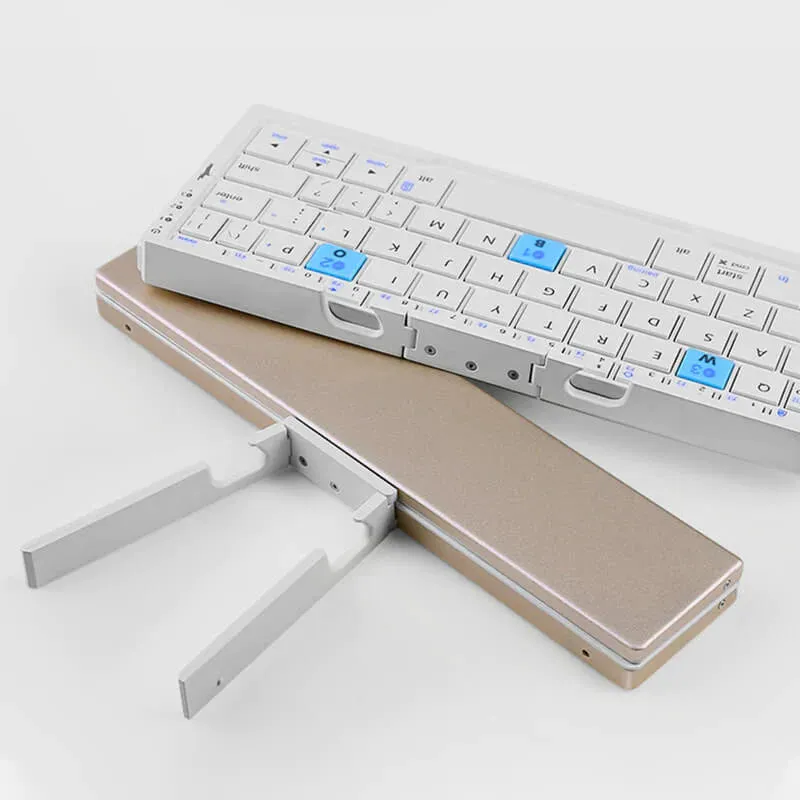 Phone Tablet Wireless Rechargeable Foldable Keyboard