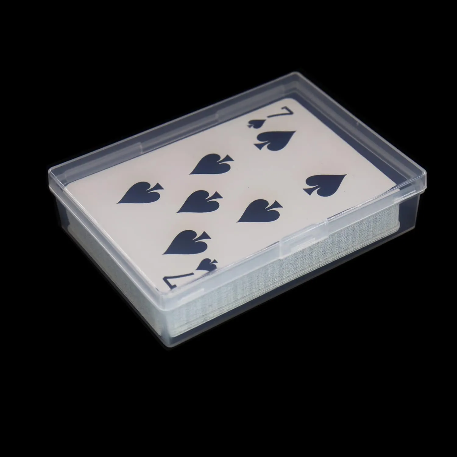 Playing Card Case 24PCS Card Deck Box Plastic Empty Gaming Card Holder Case, Internal Size is 3.6X2.6X0.8 Inch, Suitable for 3.5X2.5 Inch Poker Card(NO Cards)