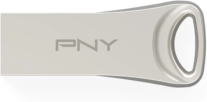 PNY 128GB Elite-X USB 3.2 Flash Drive - 220MB/s, Durable Premium Metal Housing, for Storing, Sharing, and Protecting Important Content, ‎P-FDI128ELTX-GE, Silver