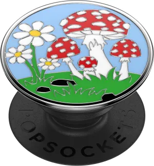 ​​​​PopSockets Phone Grip with Expanding Kickstand, Adhesive Grip - Enamel Fun Guy