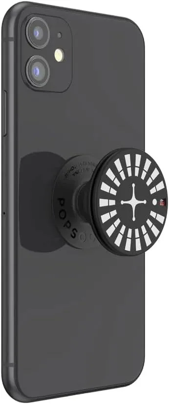PopSockets Phone Grip with Expanding Kickstand, Backspin PopSocket, Spinning PopSockets - Roulette