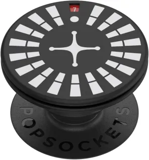 PopSockets Phone Grip with Expanding Kickstand, Backspin PopSocket, Spinning PopSockets - Roulette