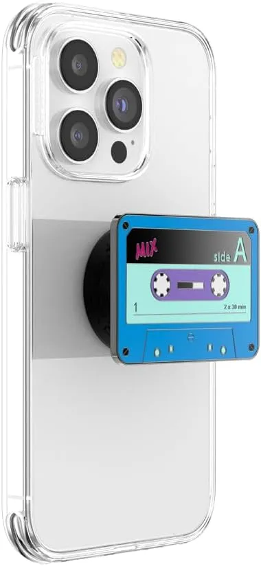 ​​​​PopSockets Phone Grip with Expanding Kickstand, Enamel - Mix Tape