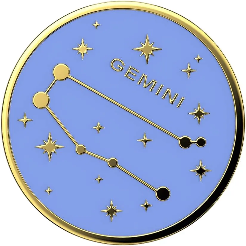 POPSOCKETS Phone Grip with Expanding Kickstand, Zodiac Sign - Gemini