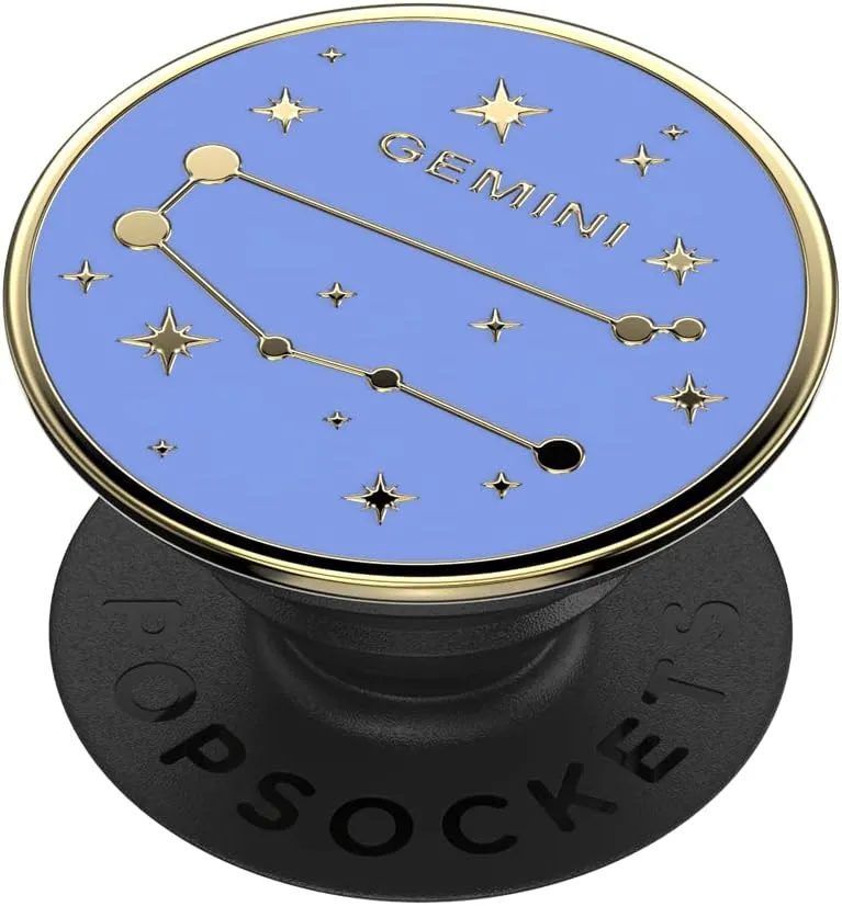 POPSOCKETS Phone Grip with Expanding Kickstand, Zodiac Sign - Gemini