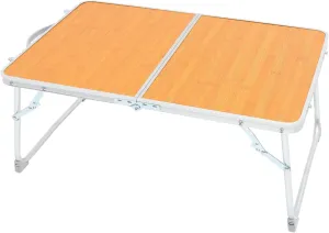 Portable Bed Desk Folding Table Camping Table Sturdy Aluminum Easy Storage