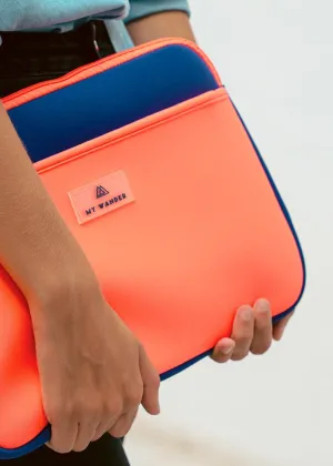 Portable case Fluorine Neoprene Coral Night