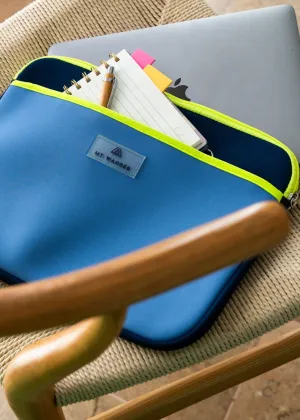 Portable case Fluorine Neoprene Navy Denim