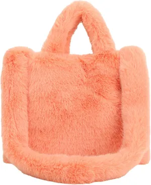 Premium Plush Teddy Tote Bag Women 2024 Fall Winter Large Capacity Lamb Wool Shoulder Handbag Cozy Fuzzy Tote Bag