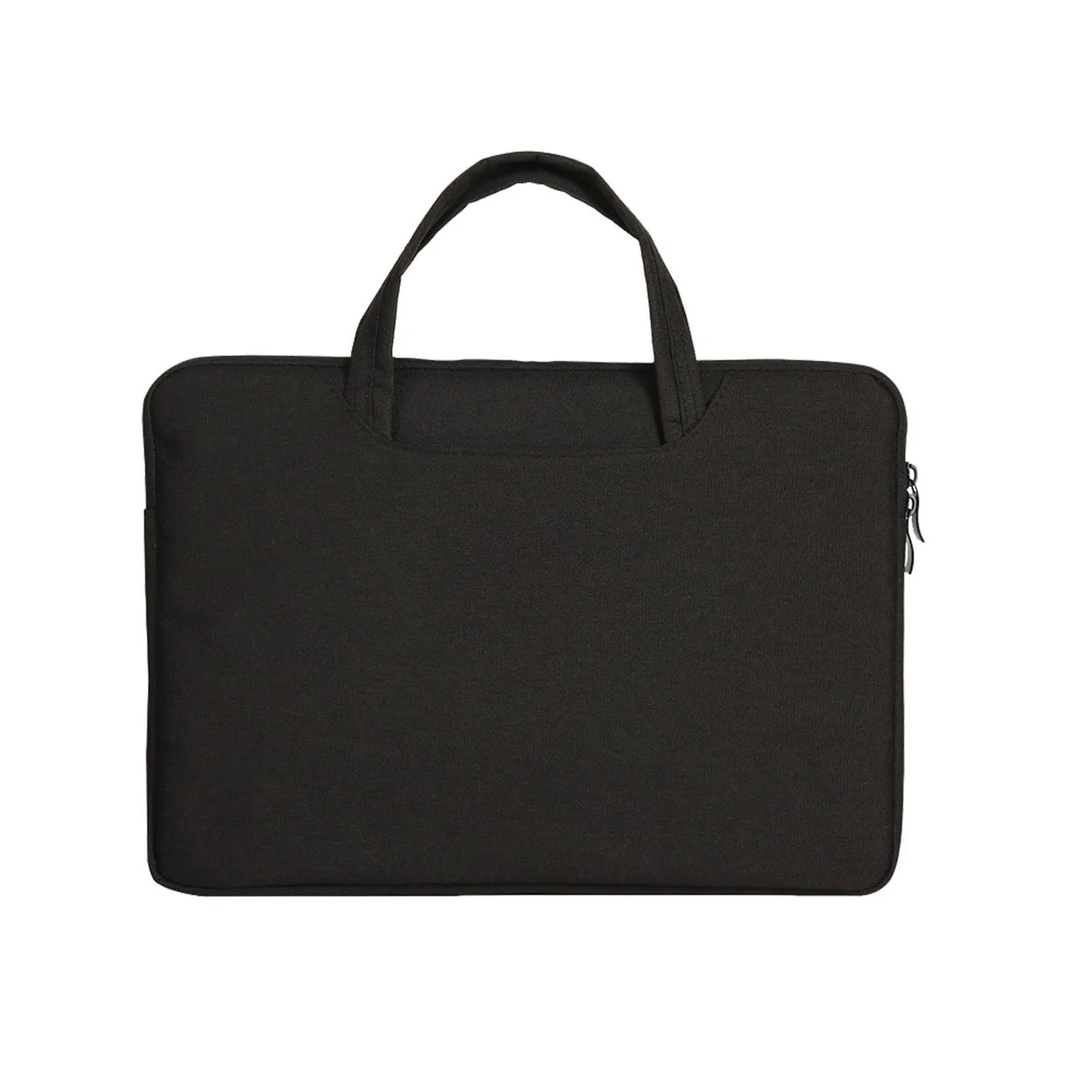 Prevo 15.6 Inch Laptop Bag, Cushioned Lining with Shoulder Strap, Black