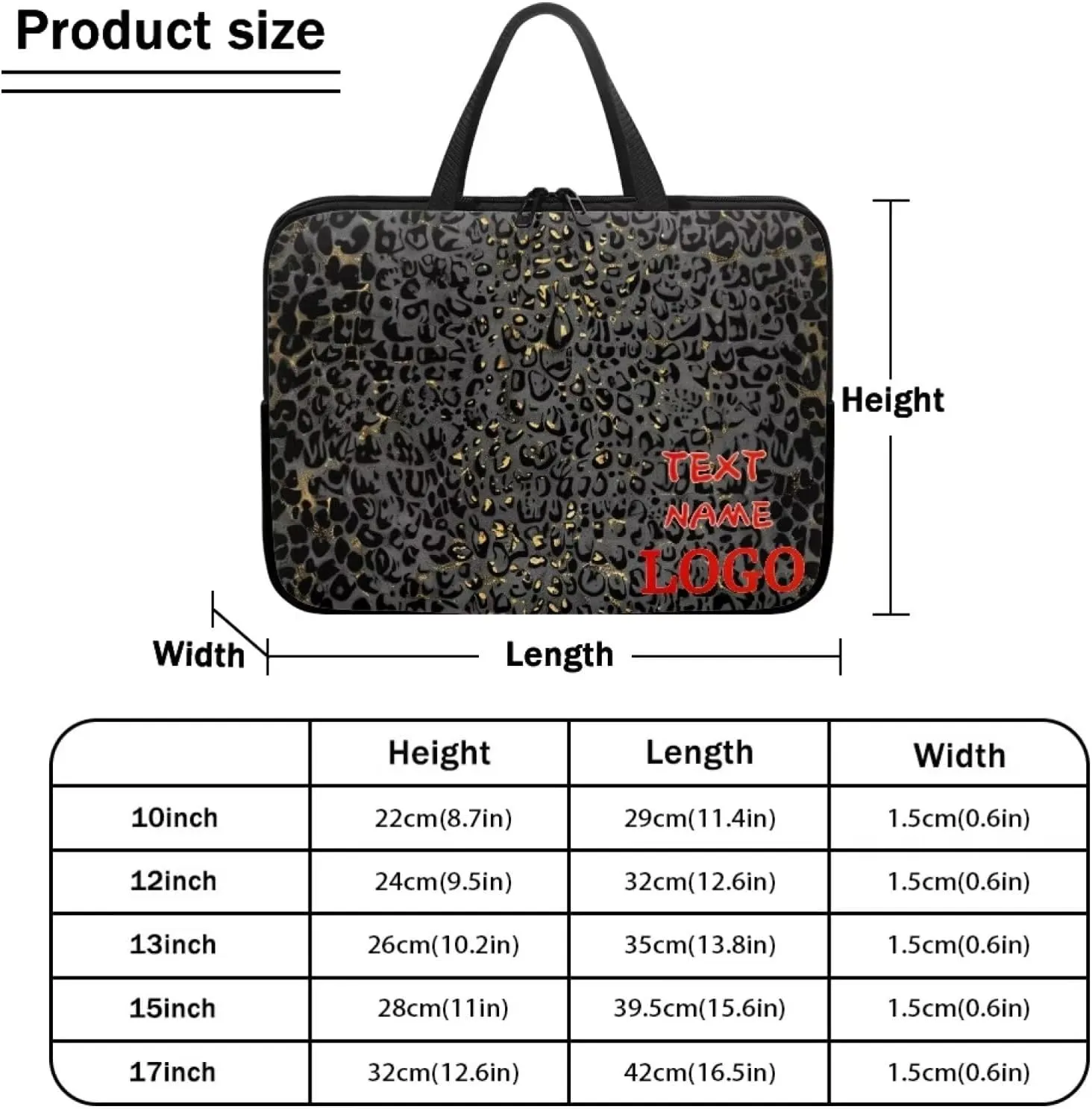 Print Pattern Laptop Bag Laptop Case, Laptop Sleeve, Laptop Cover,Laptop Sleeve Bag, Men Women Gifts