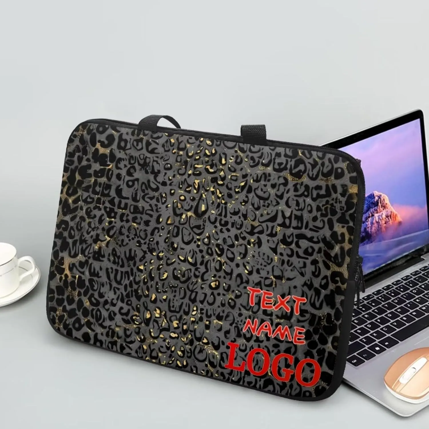 Print Pattern Laptop Bag Laptop Case, Laptop Sleeve, Laptop Cover,Laptop Sleeve Bag, Men Women Gifts