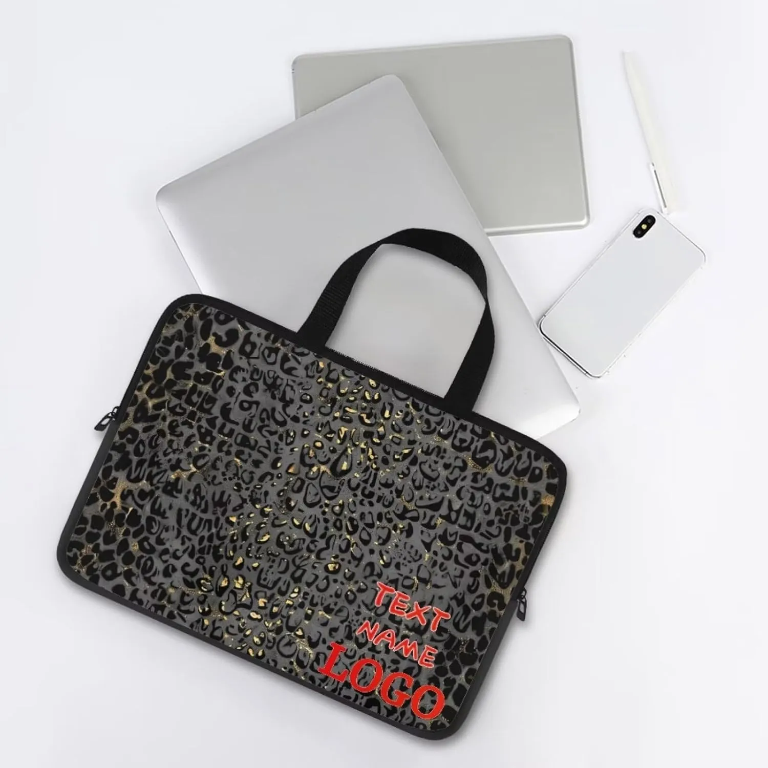Print Pattern Laptop Bag Laptop Case, Laptop Sleeve, Laptop Cover,Laptop Sleeve Bag, Men Women Gifts