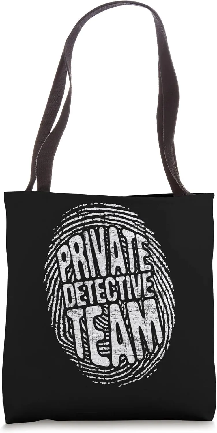 Private Detective Team - Investigate Investigator Espionage Tote Bag