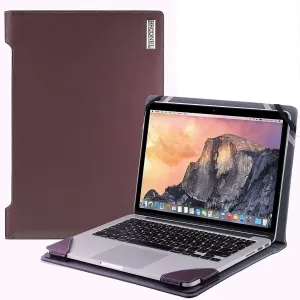 Profile Series - Purple Leather Laptop Case - Compatible with Lenovo Winbook 300e Laptop