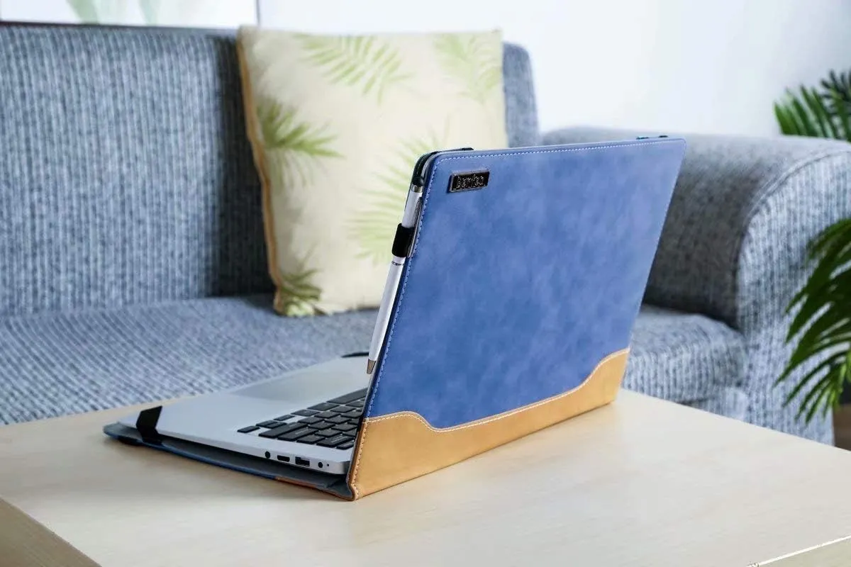 Protective Case Cover Compatible with Dell XPS 17 9700 9710 9720 9730 17 Inch Laptops Sleeve Notebook Carry Hard Case Shell with Cooling Bracket (Blue)