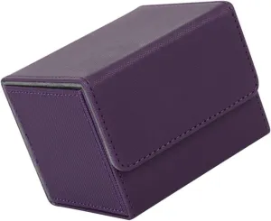 PU Leather Card Deck Storage Organizer Capacity Gaming Cards Holder for Home Supplies Scratch Resistant Case Portable and Compact Design