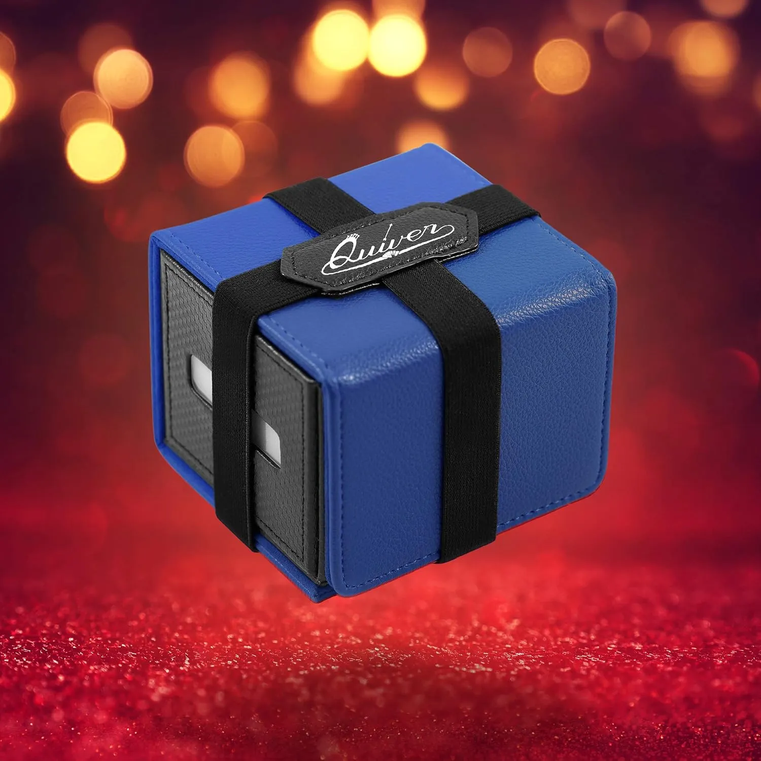 Quiver Time Blue Citadel Deck Block for Magic: the Gathering Cards - 100  TCG Card Deckbox, Commander MTG Deck Box for Cards, Dice & Tokens, Custom Divider, Magnetic Closure
