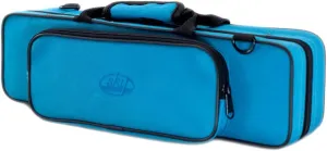 "C" Flute/Piccolo Combo Case with Shoulder Strap (Blue)