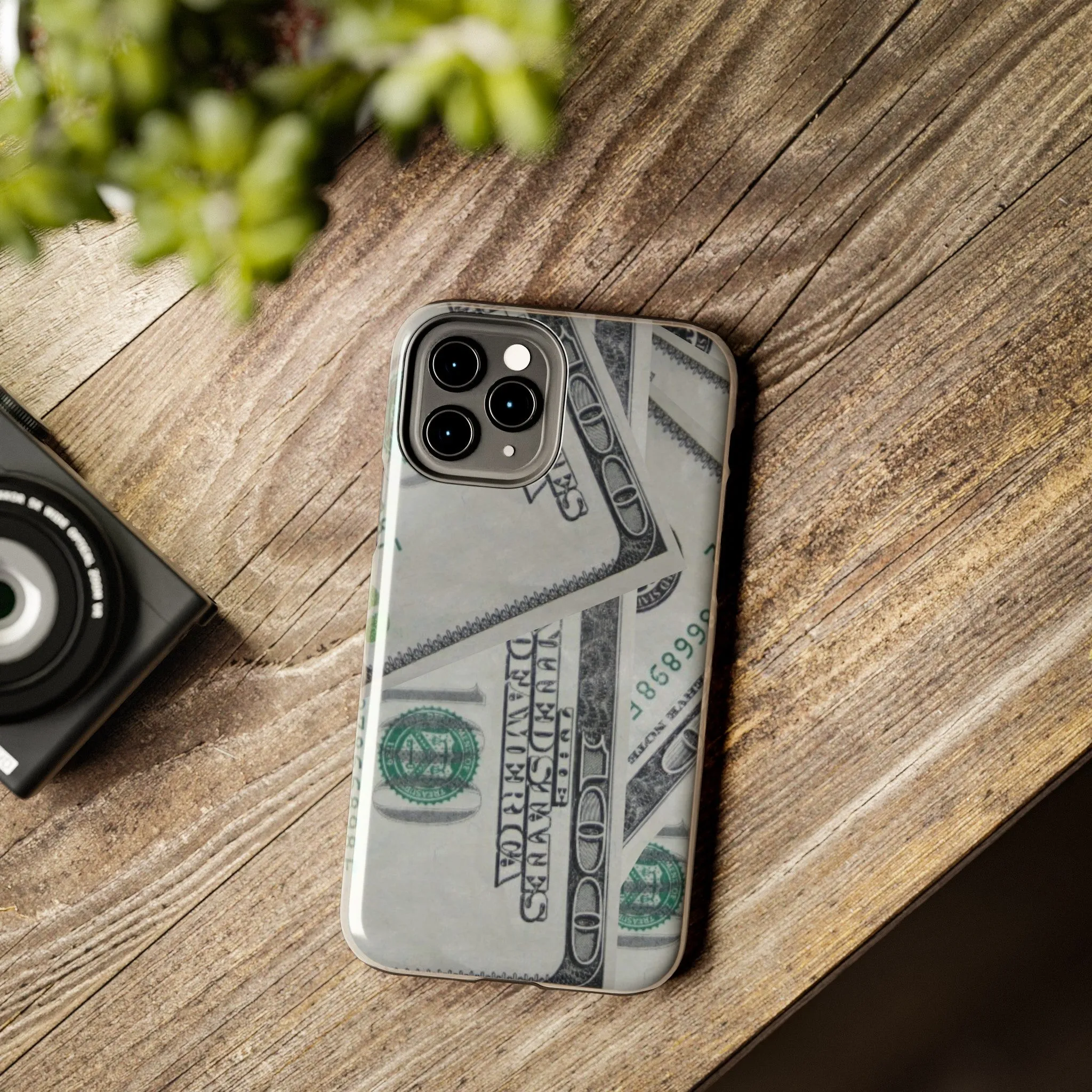 "Money" Case Mate Tough Phone Case (iPhones 7-11s see product description for phone compatibility)