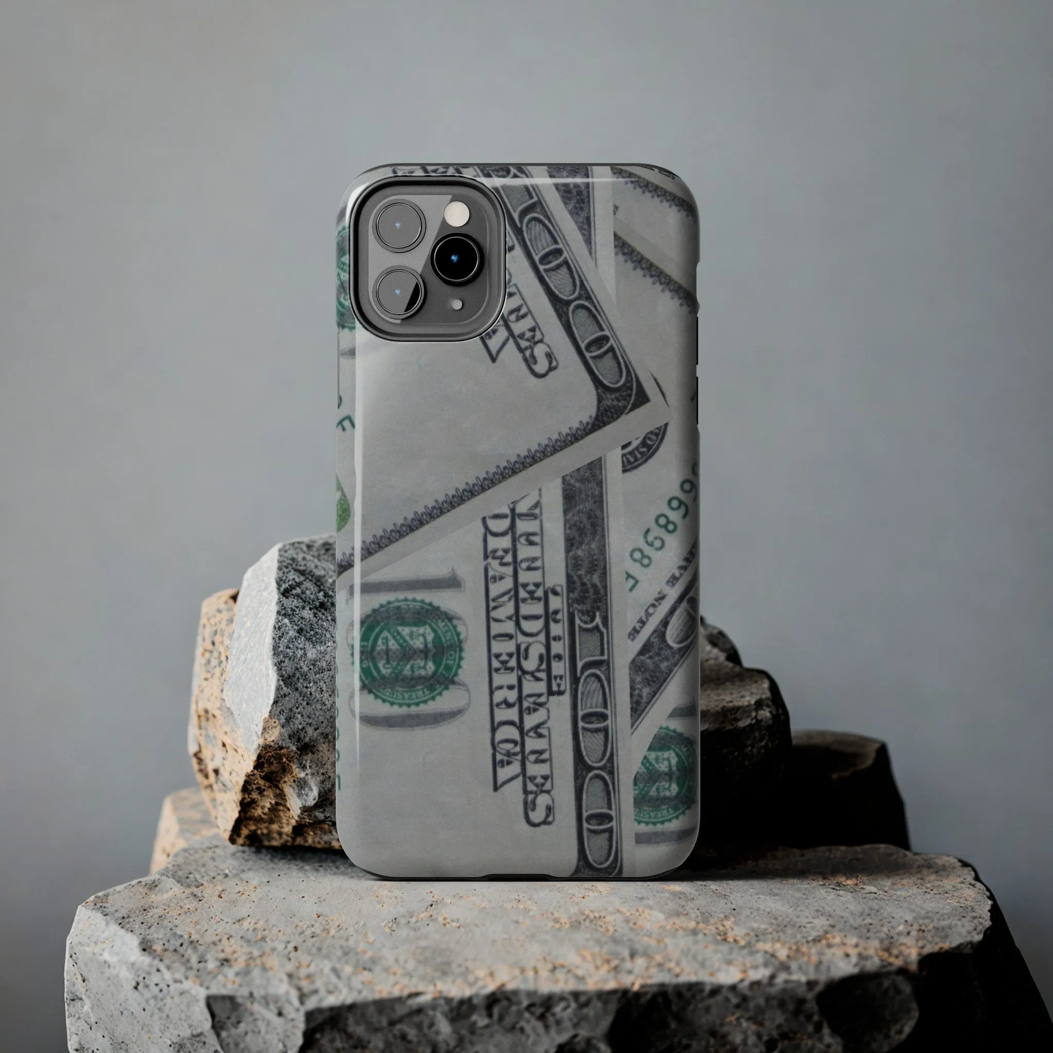 "Money" Case Mate Tough Phone Case (iPhones 7-11s see product description for phone compatibility)