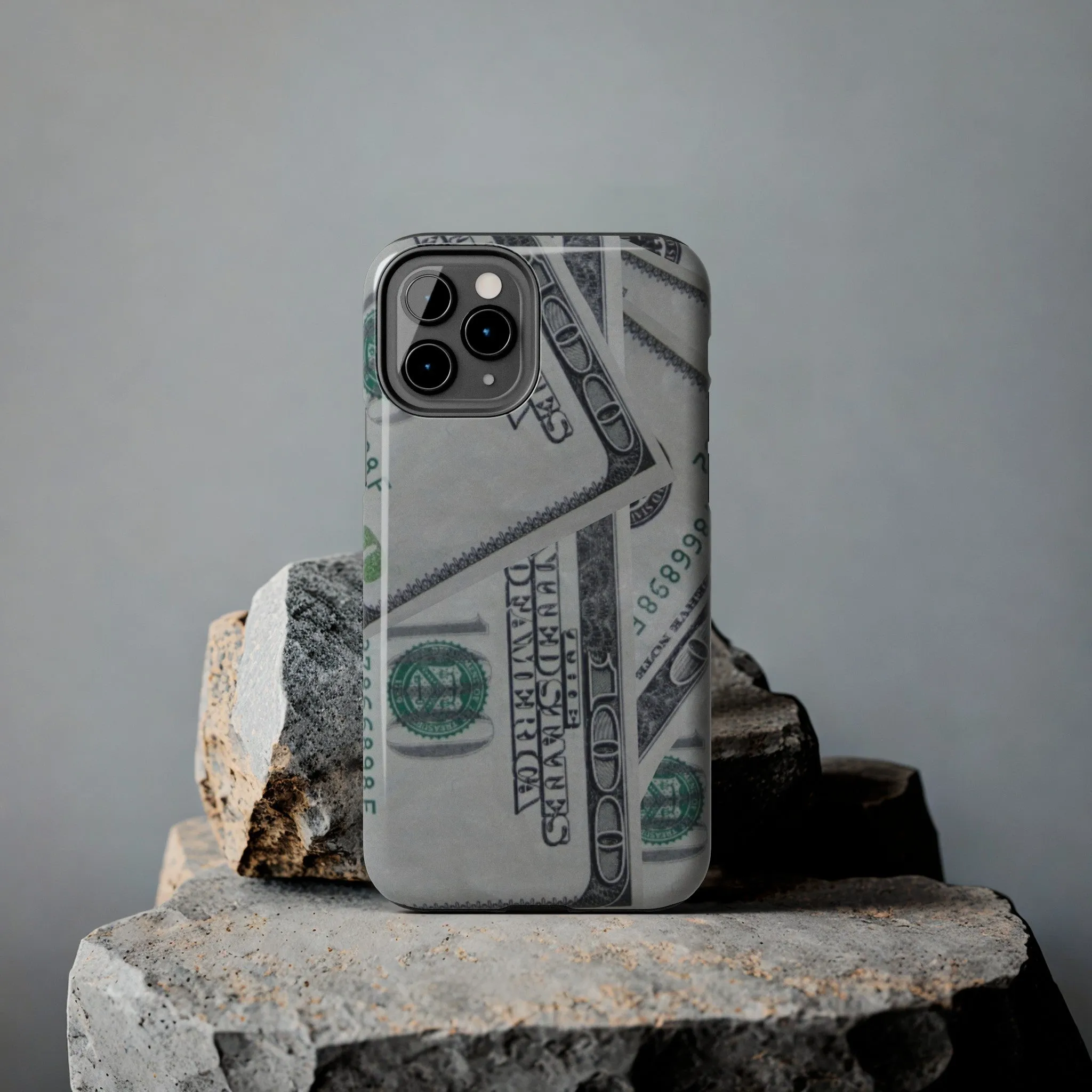 "Money" Case Mate Tough Phone Case (iPhones 7-11s see product description for phone compatibility)