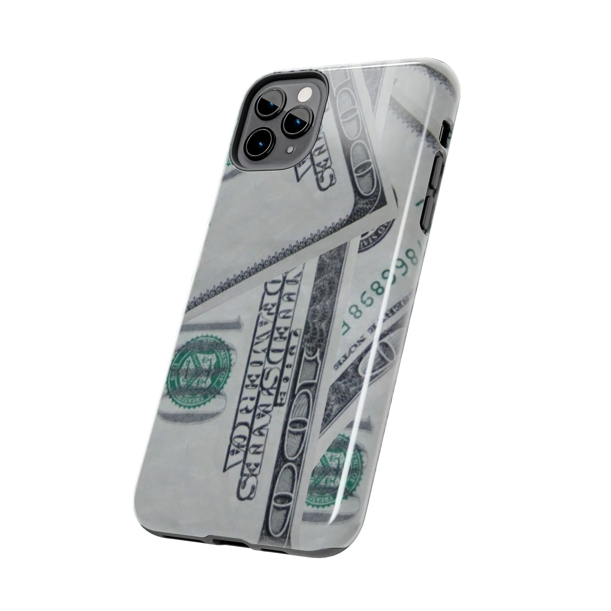 "Money" Case Mate Tough Phone Case (iPhones 7-11s see product description for phone compatibility)