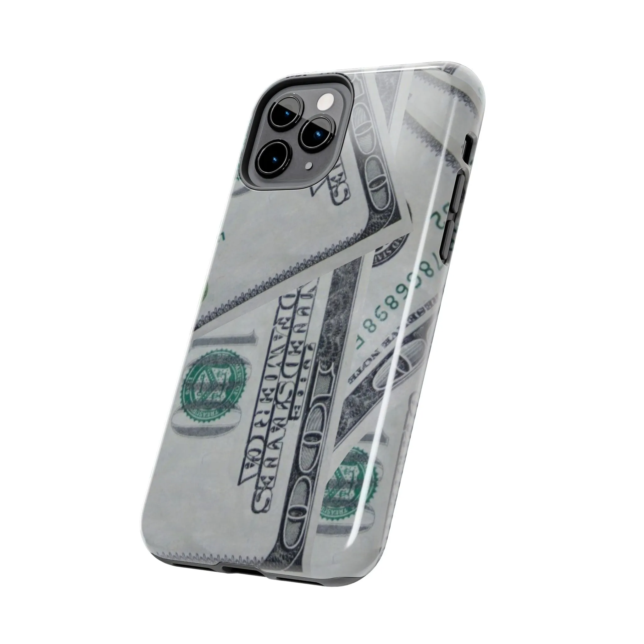 "Money" Case Mate Tough Phone Case (iPhones 7-11s see product description for phone compatibility)