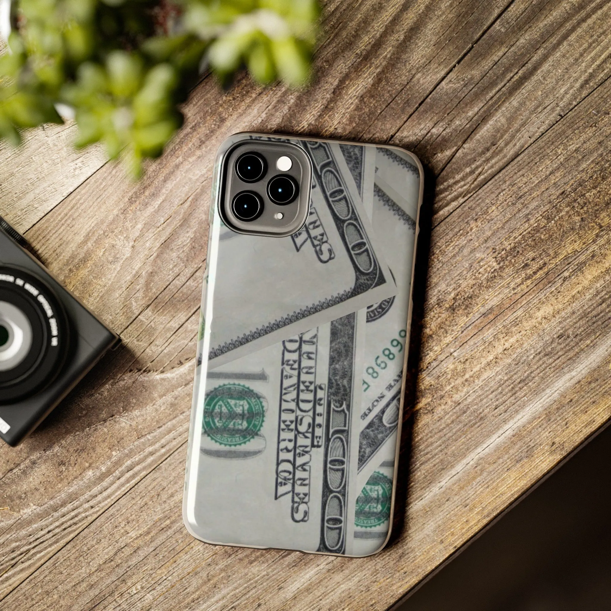 "Money" Case Mate Tough Phone Case (iPhones 7-11s see product description for phone compatibility)