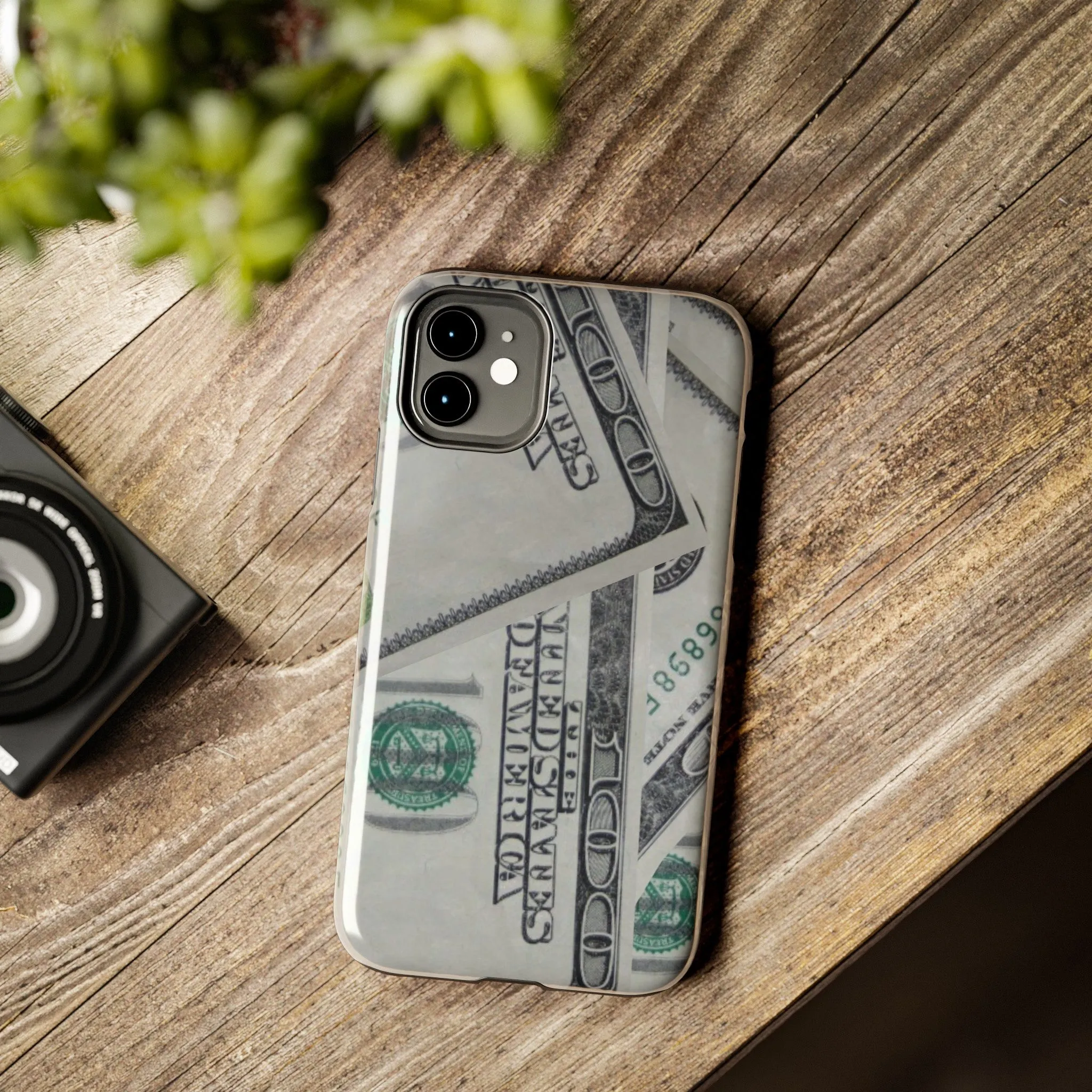 "Money" Case Mate Tough Phone Case (iPhones 7-11s see product description for phone compatibility)