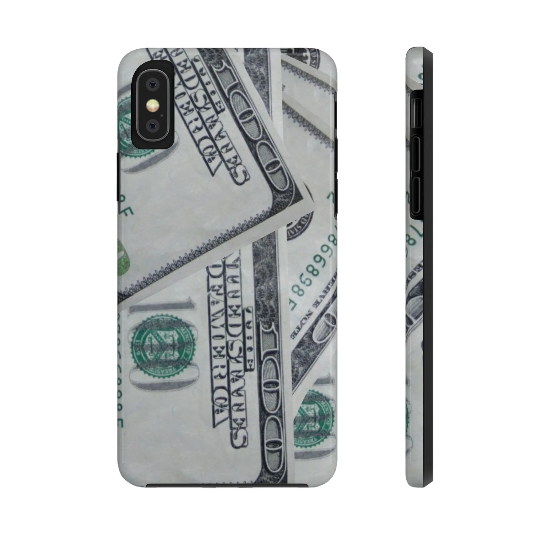 "Money" Case Mate Tough Phone Case (iPhones 7-11s see product description for phone compatibility)