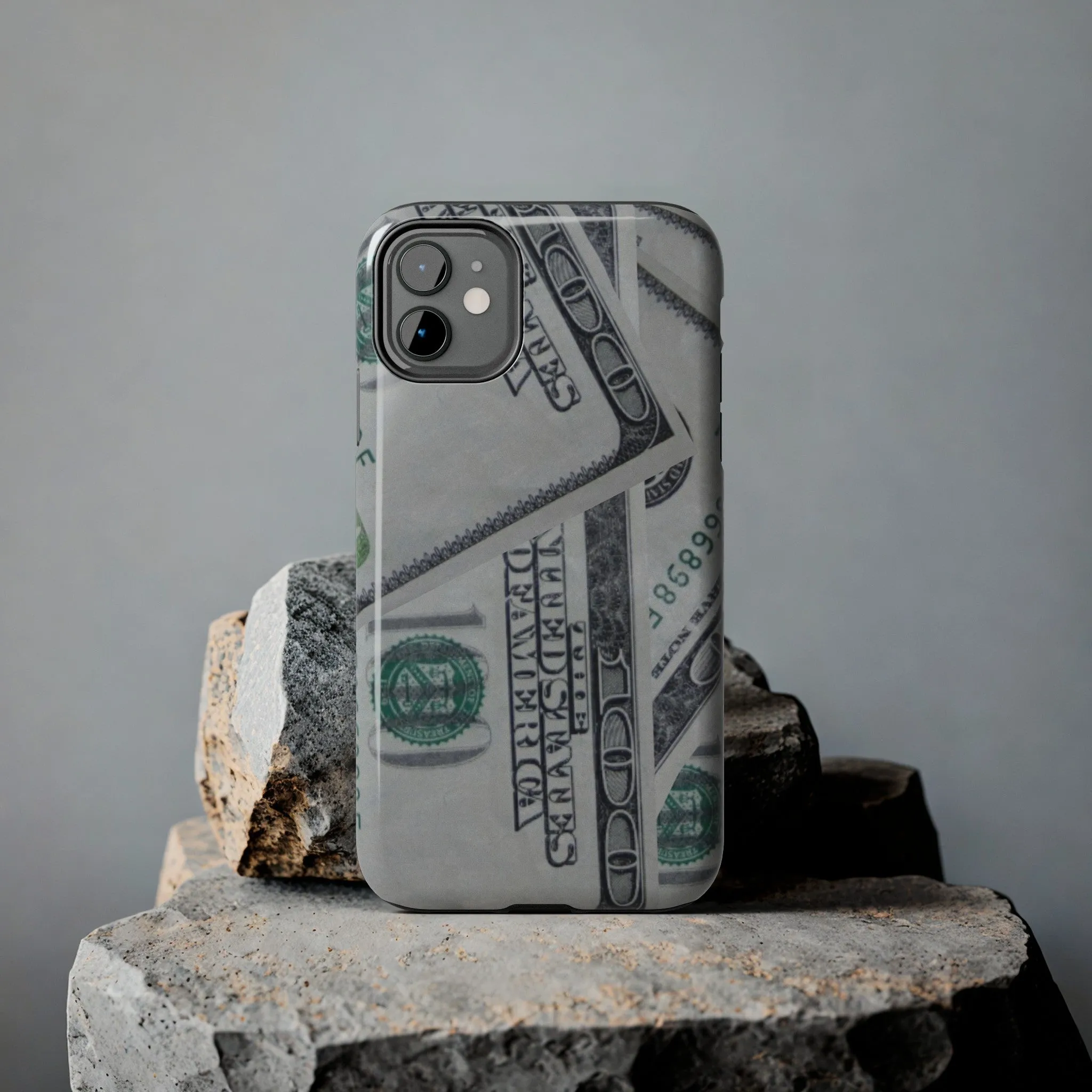 "Money" Case Mate Tough Phone Case (iPhones 7-11s see product description for phone compatibility)